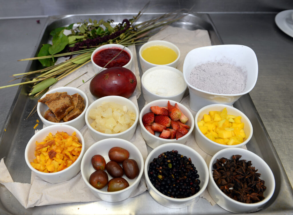 Ingredientes colada morada